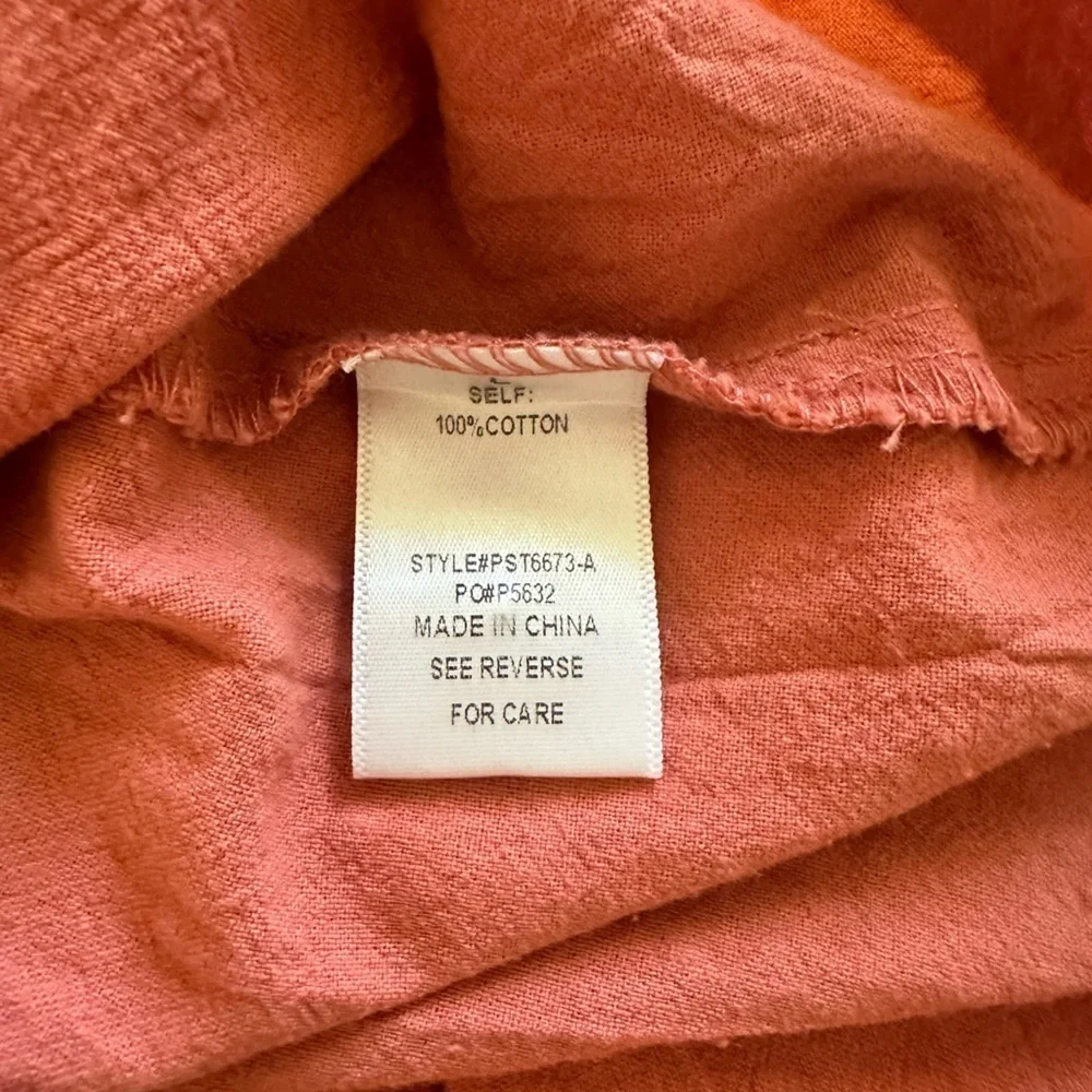 🌟SALE🌟 roolee salmon polka dot short sleeve​​​​​ - Picture 9 of 9